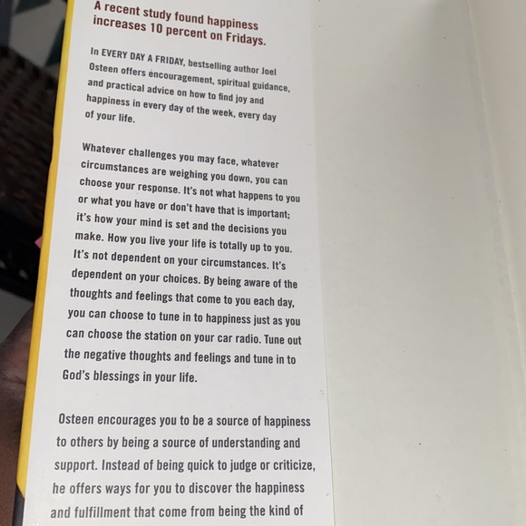 Joel Osteen Every Day A Friday - Picture 2 of 3